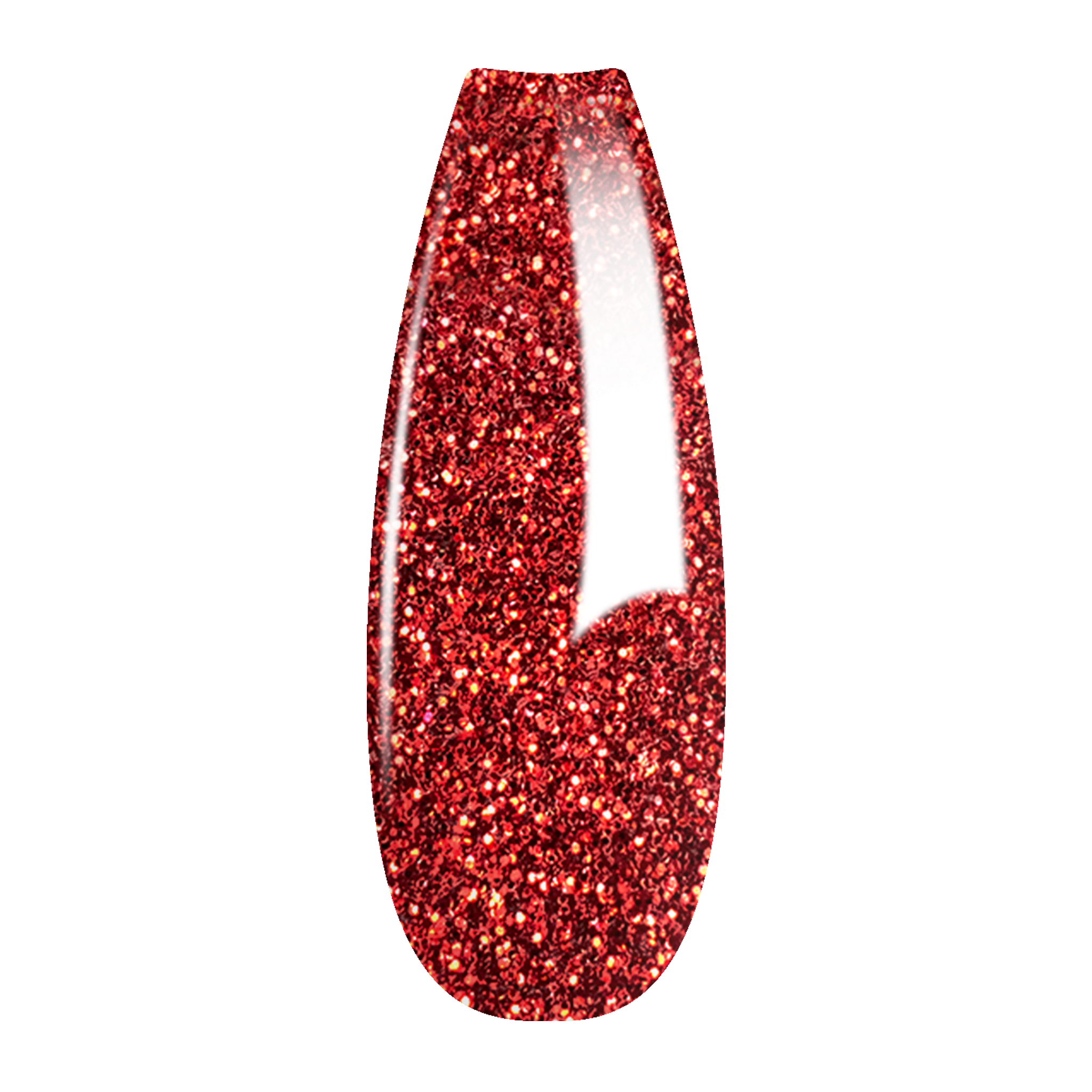French Glitter Nail Art - Red Colors - GF03