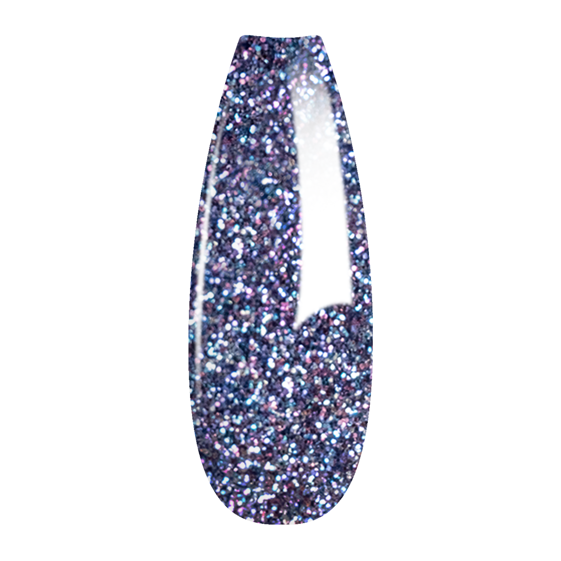 French Glitter Nail Art - Light Purple Colors - GF05