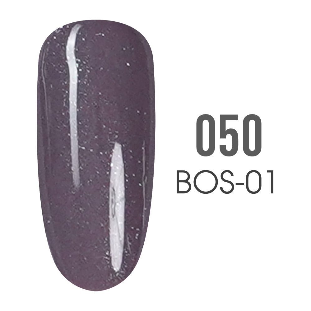 SNS Pro Gel Nail Polish Duo - 050 BOS-01 - FRENCH CONNECTION - Burgundy Collection