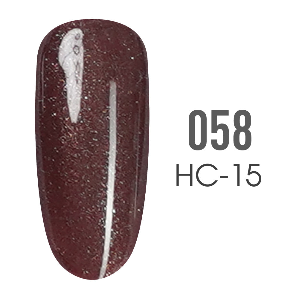 SNS Pro Gel Nail Polish Duo - 058 HC-15 - GEORGE’N WEEZIE - Burgundy Collection