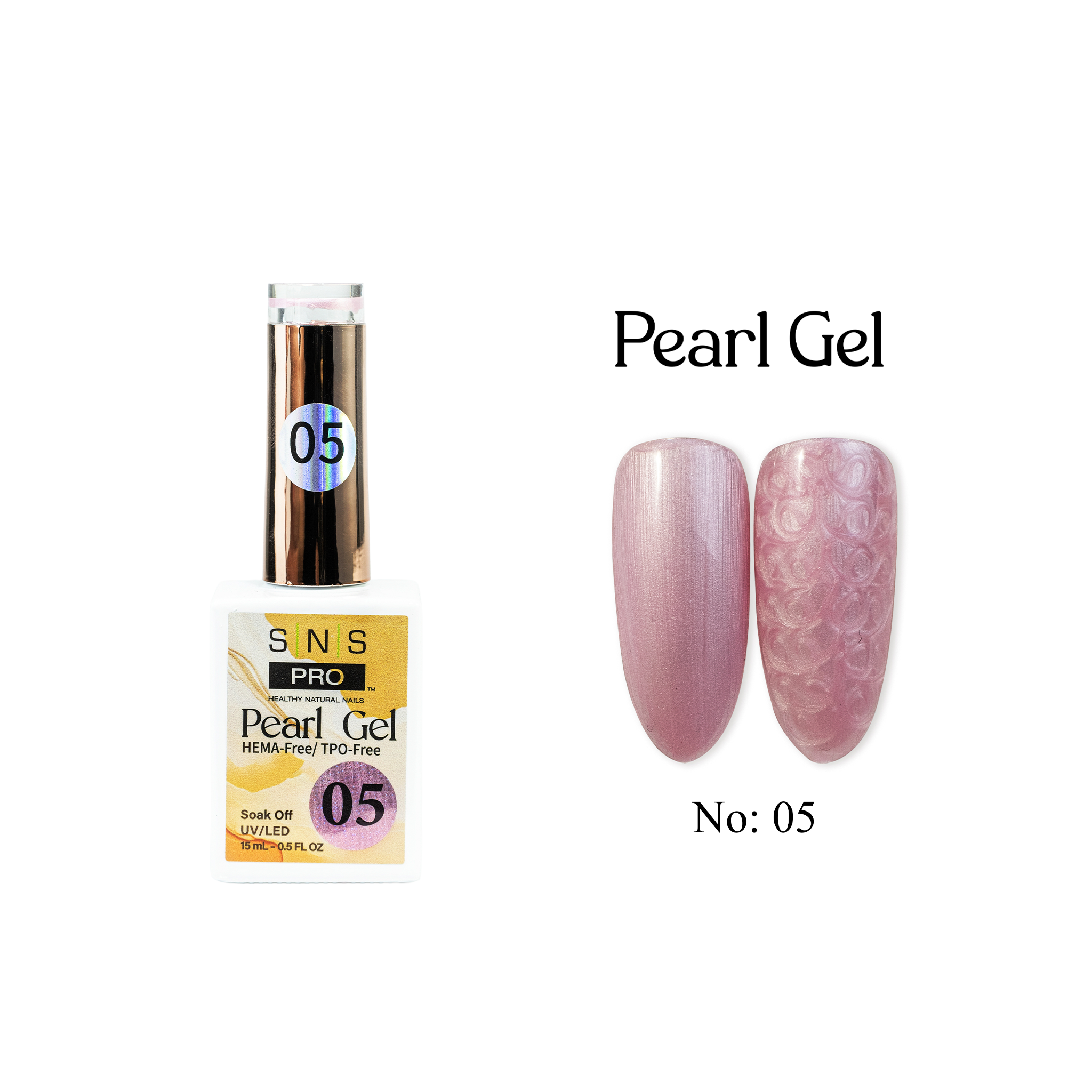 SNS Pearl Gel Collection - 05 - Gel Polish 0.5oz