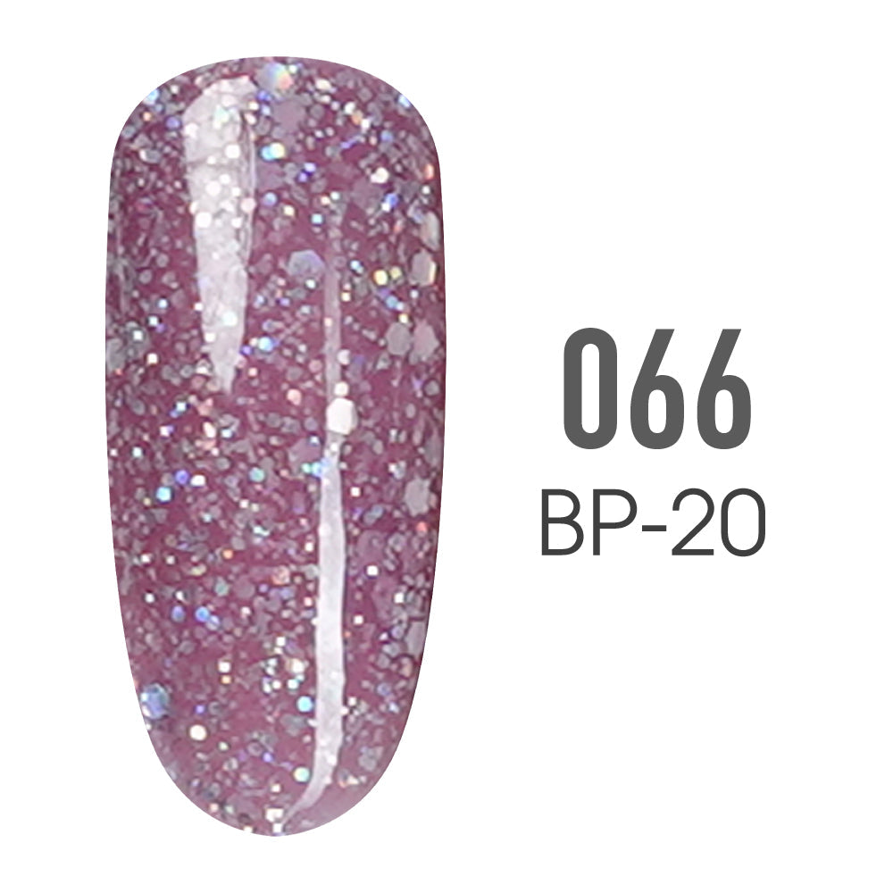 SNS Pro Gel Nail Polish Duo - 066 BP-20 - AUSTRALIAN GALAH - Burgundy Collection