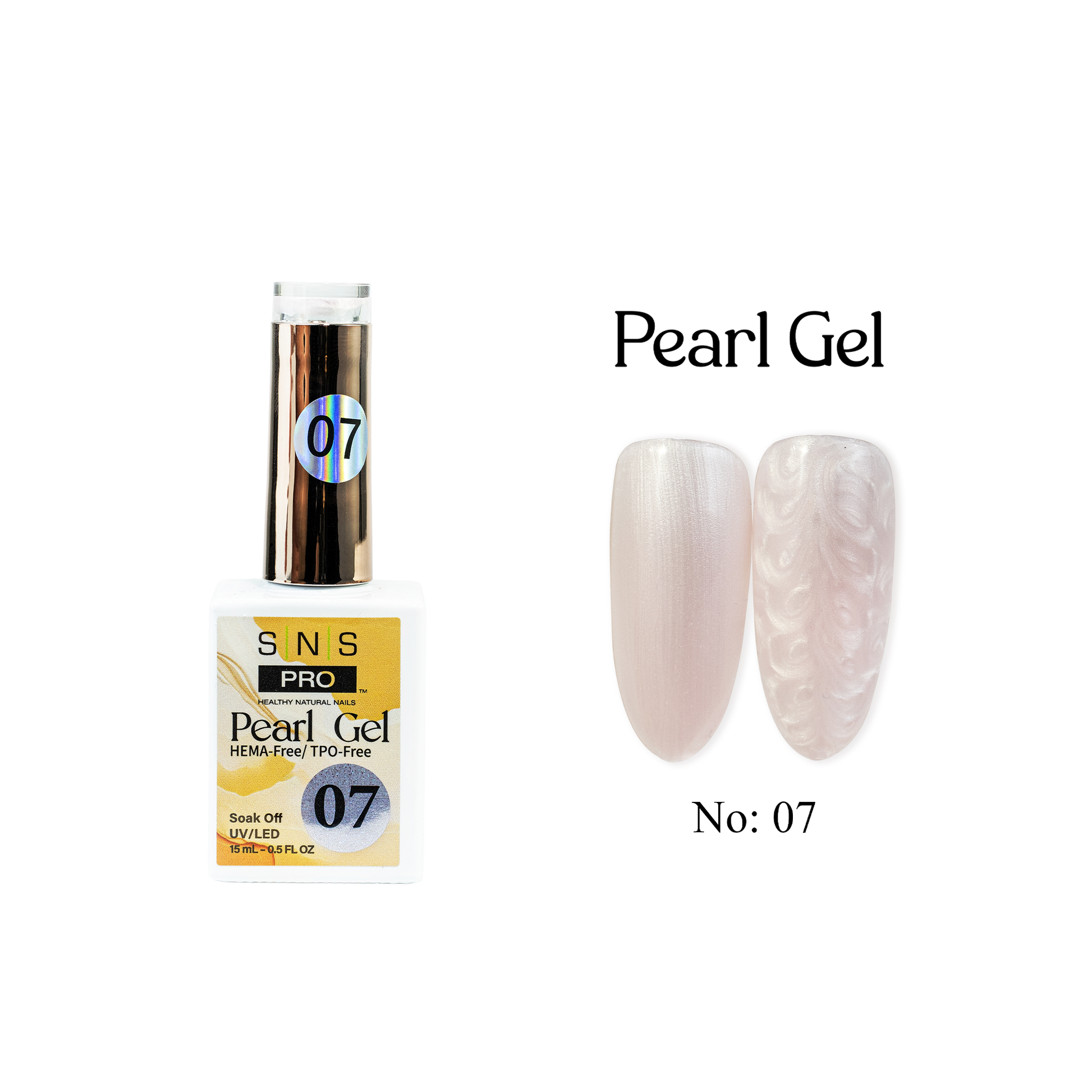 SNS Pearl Gel Collection - 07 - Gel Polish 0.5oz
