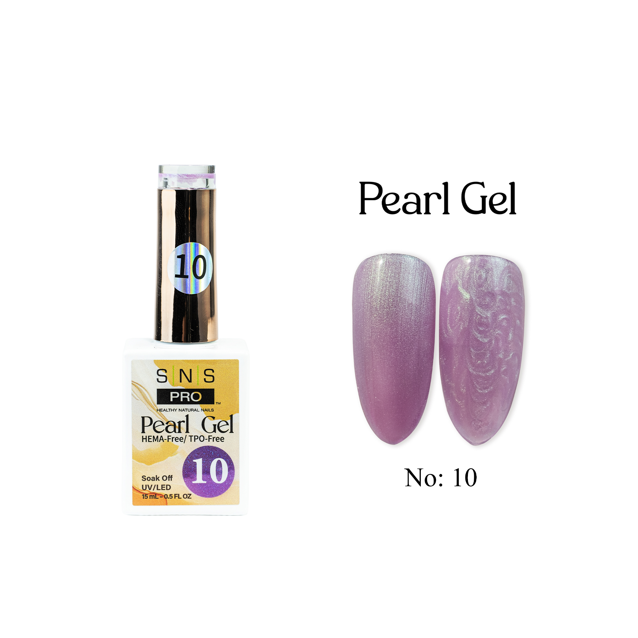 SNS Pearl Gel Collection - 10 - Gel Polish 0.5oz