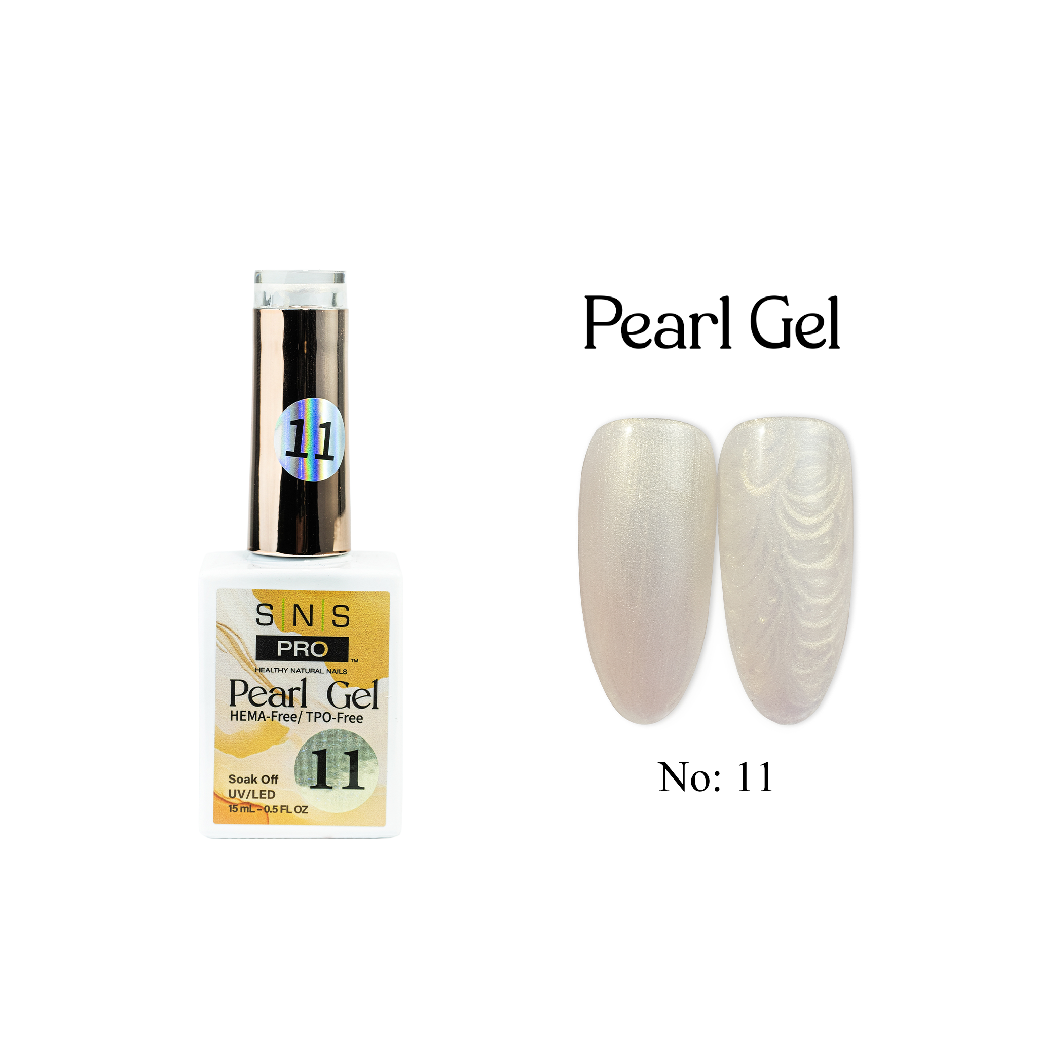 SNS Pearl Gel Collection - 11 - Gel Polish 0.5oz