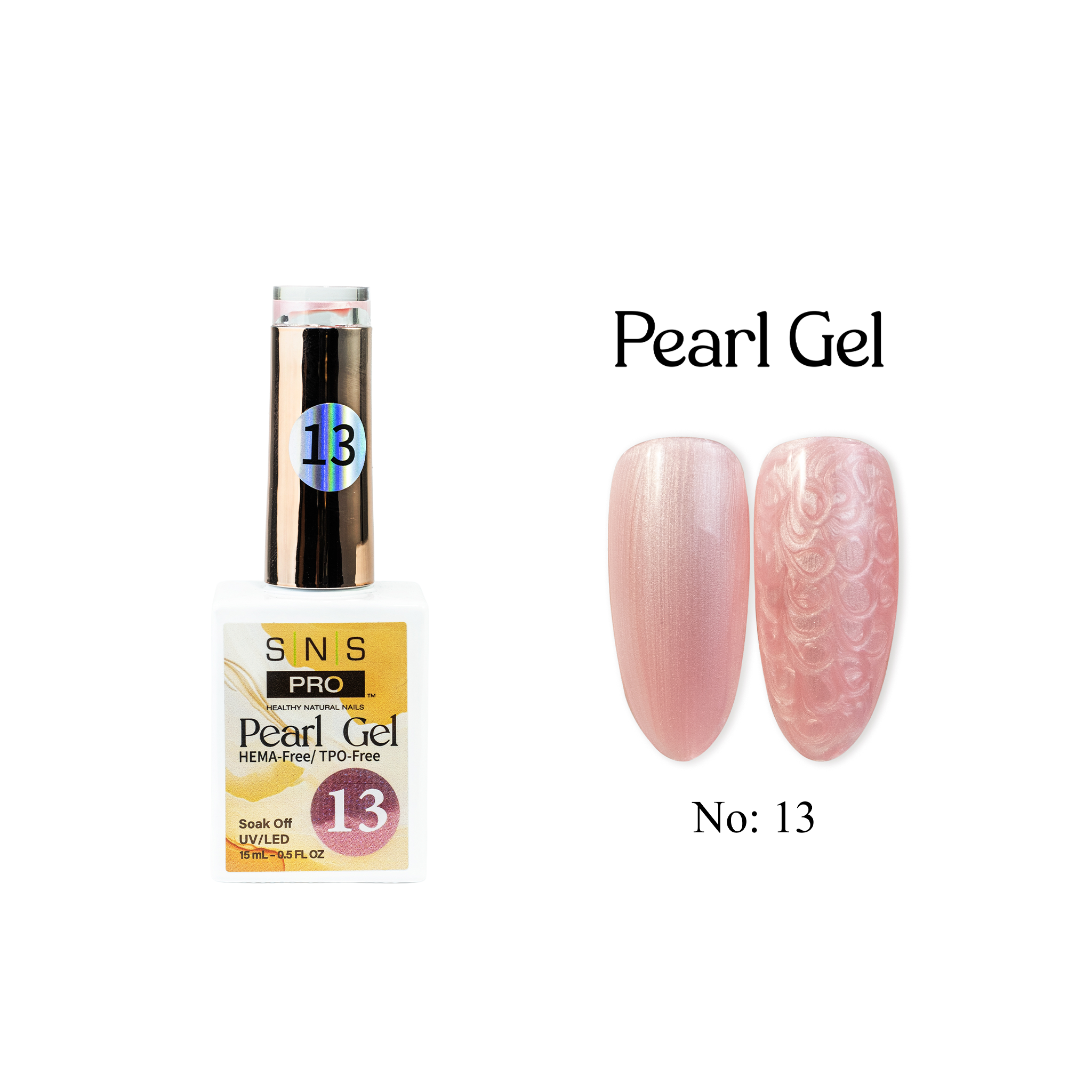 SNS Pearl Gel Collection - 13 - Gel Polish 0.5oz