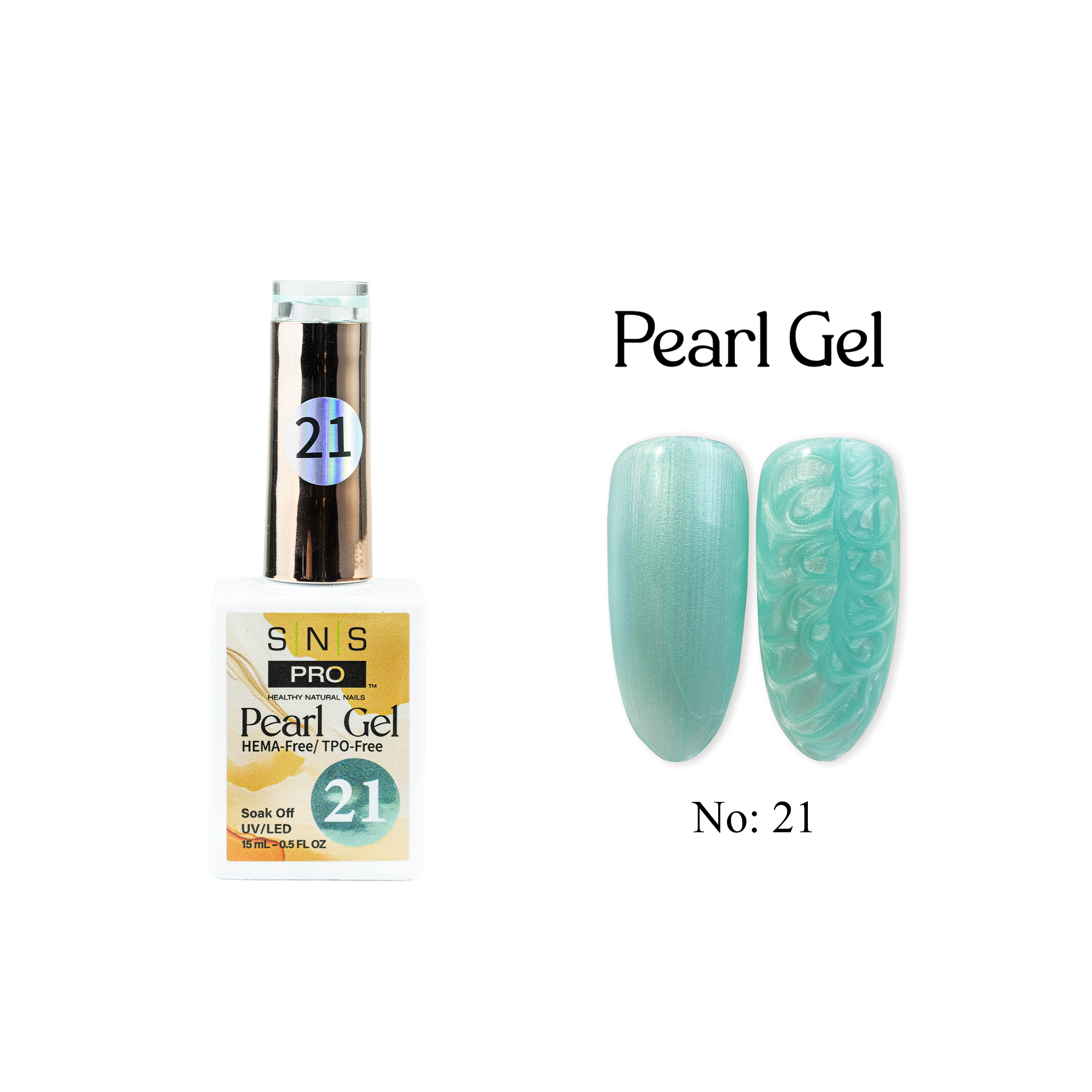 SNS Pearl Gel Collection - 21 - Gel Polish 0.5oz
