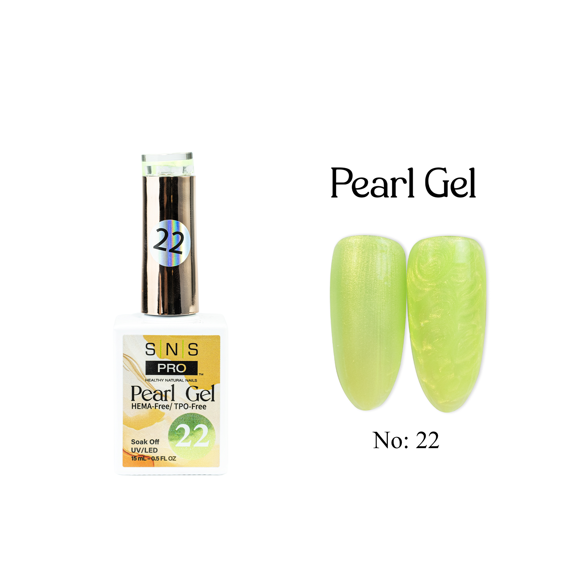 SNS Pearl Gel Collection - 22 - Gel Polish 0.5oz