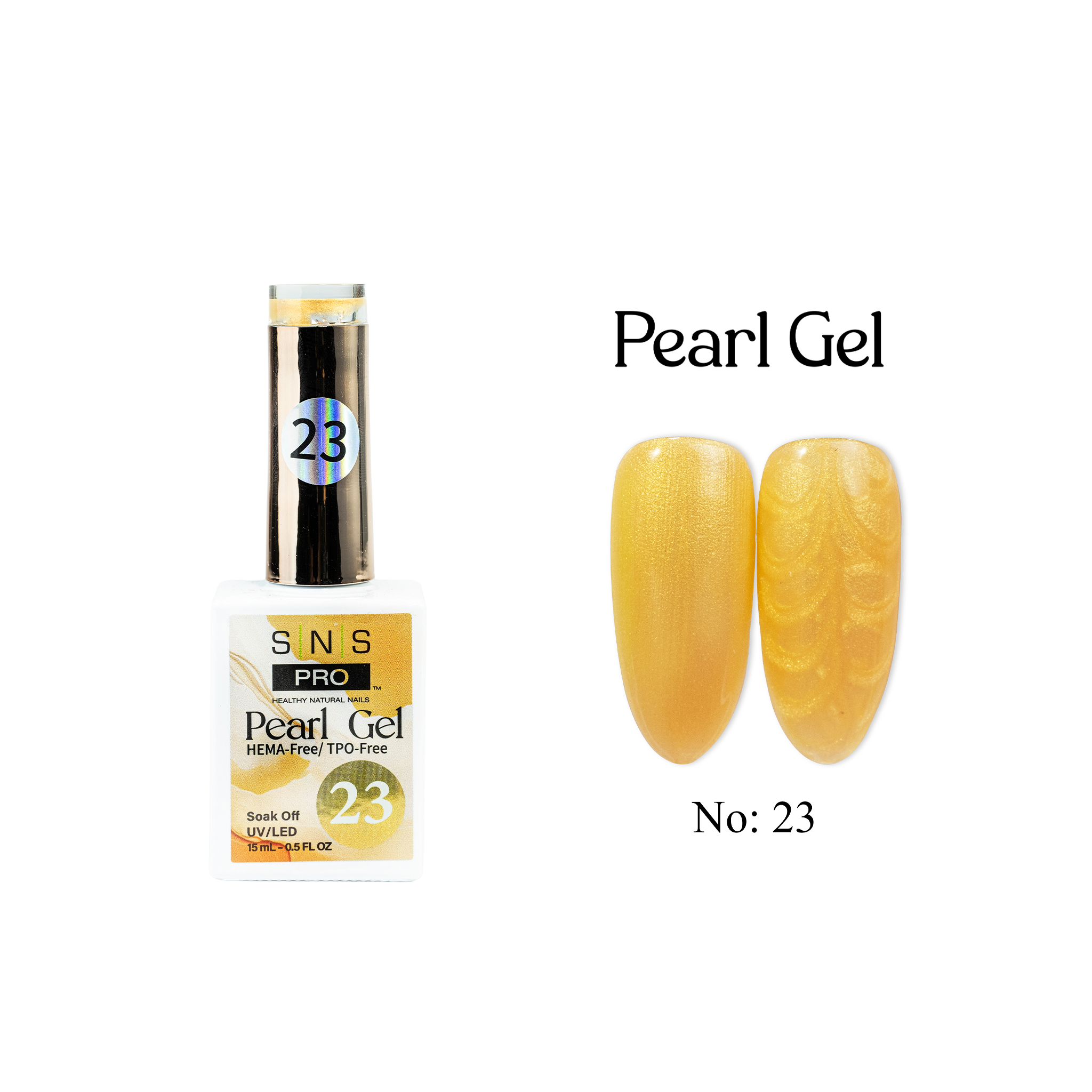 SNS Pearl Gel Collection - 23 - Gel Polish 0.5oz