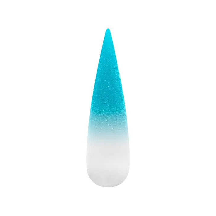 Air Ombre Spray Powder Nails - Blue Turquoise Aqua Colors - AO123
