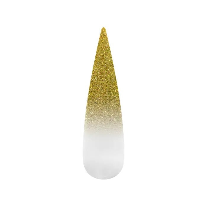 Air Ombre Spray Powder Nails - Metallic Gold Colors - AO145