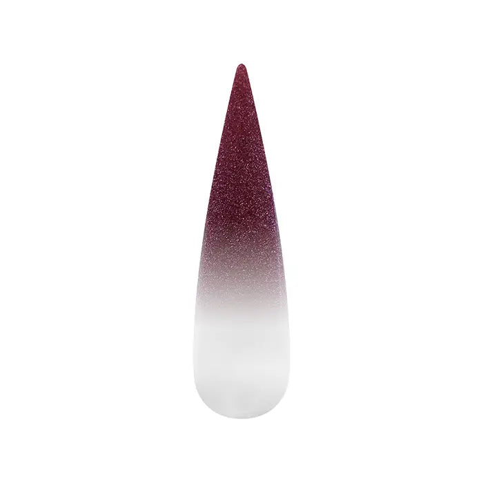Air Ombre Spray Powder Nails - Purple Maroon Colors - AO148
