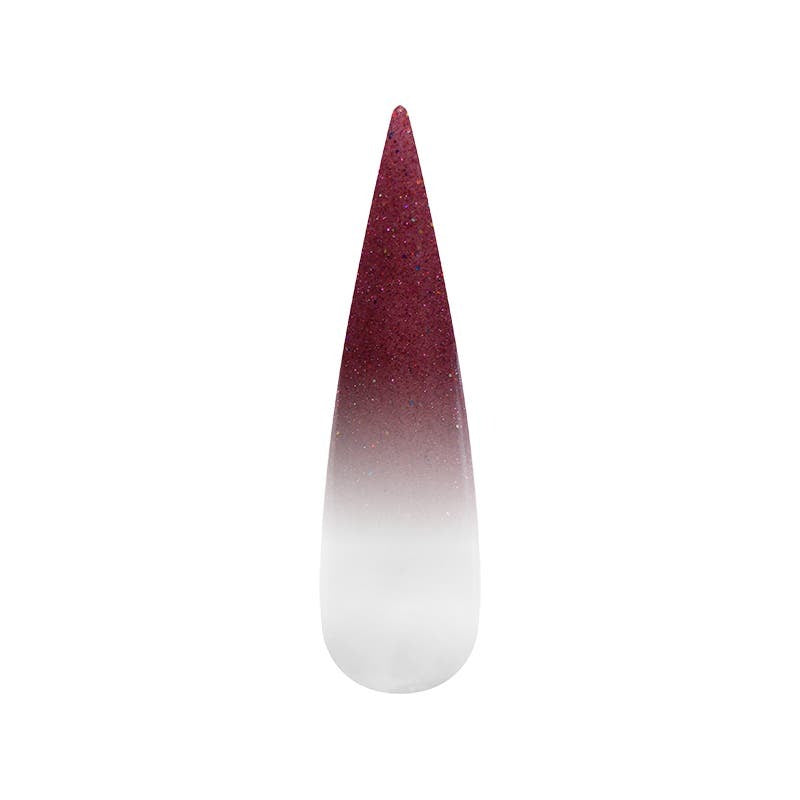 Air Ombre Spray Powder Nails - Wine Burgundy Colors - AO074
