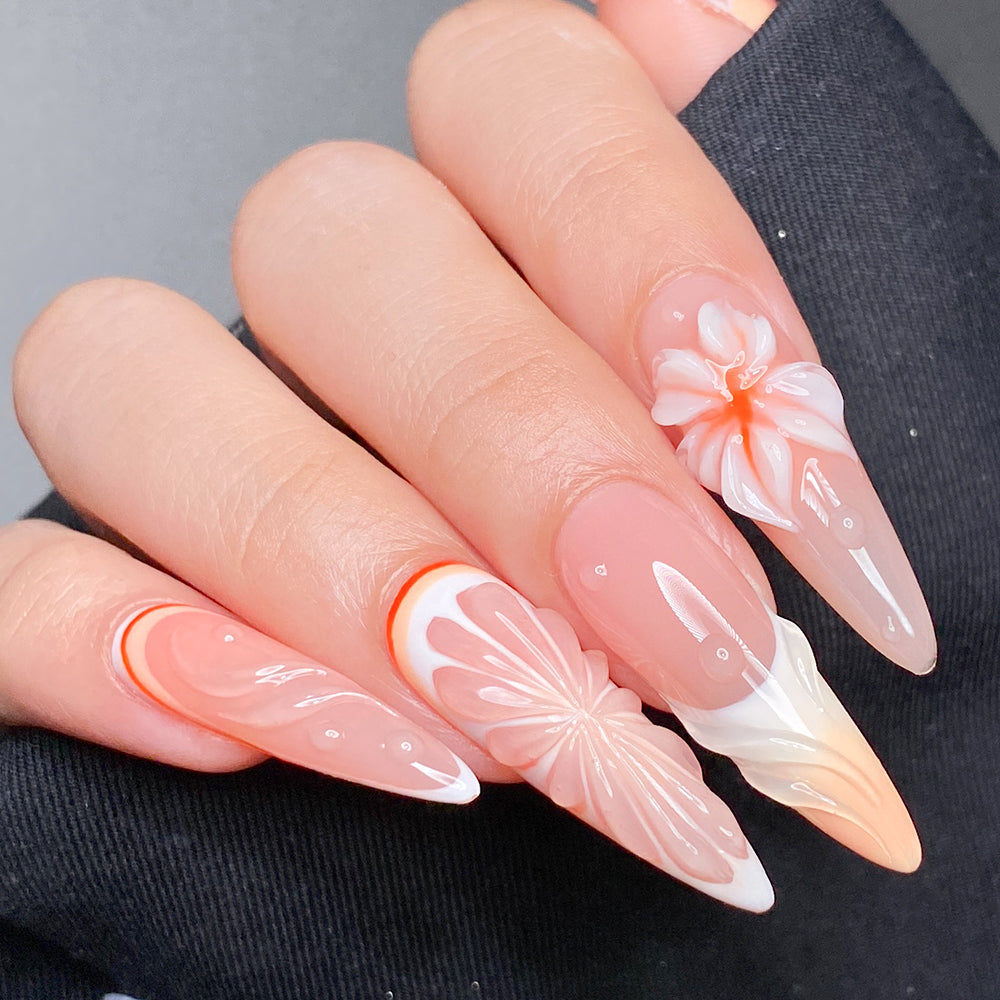 Emboss Gel Polish Nail Art - 0.5oz Clear