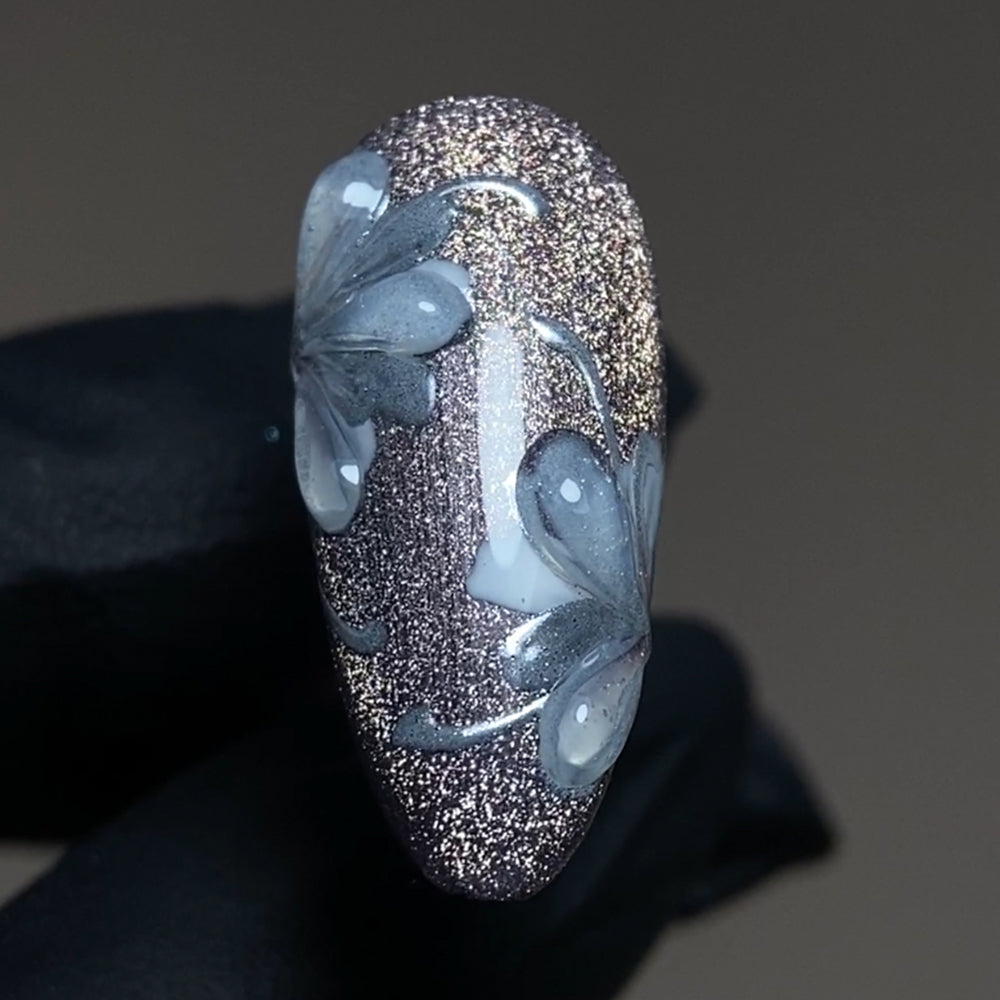 Emboss Gel Polish Nail Art - 0.5oz Clear