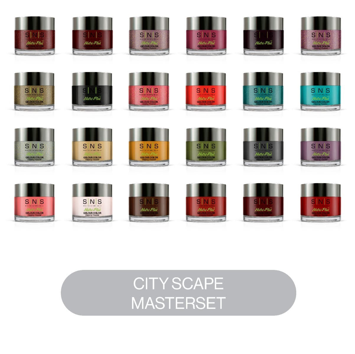 SNS CityScape Collection - 24 Colors: C01 - C24