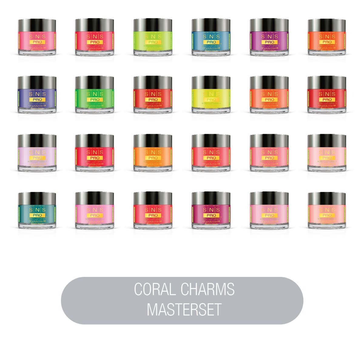 SNS Coral Charms Collection - 24 Colors: CC01 - CC24