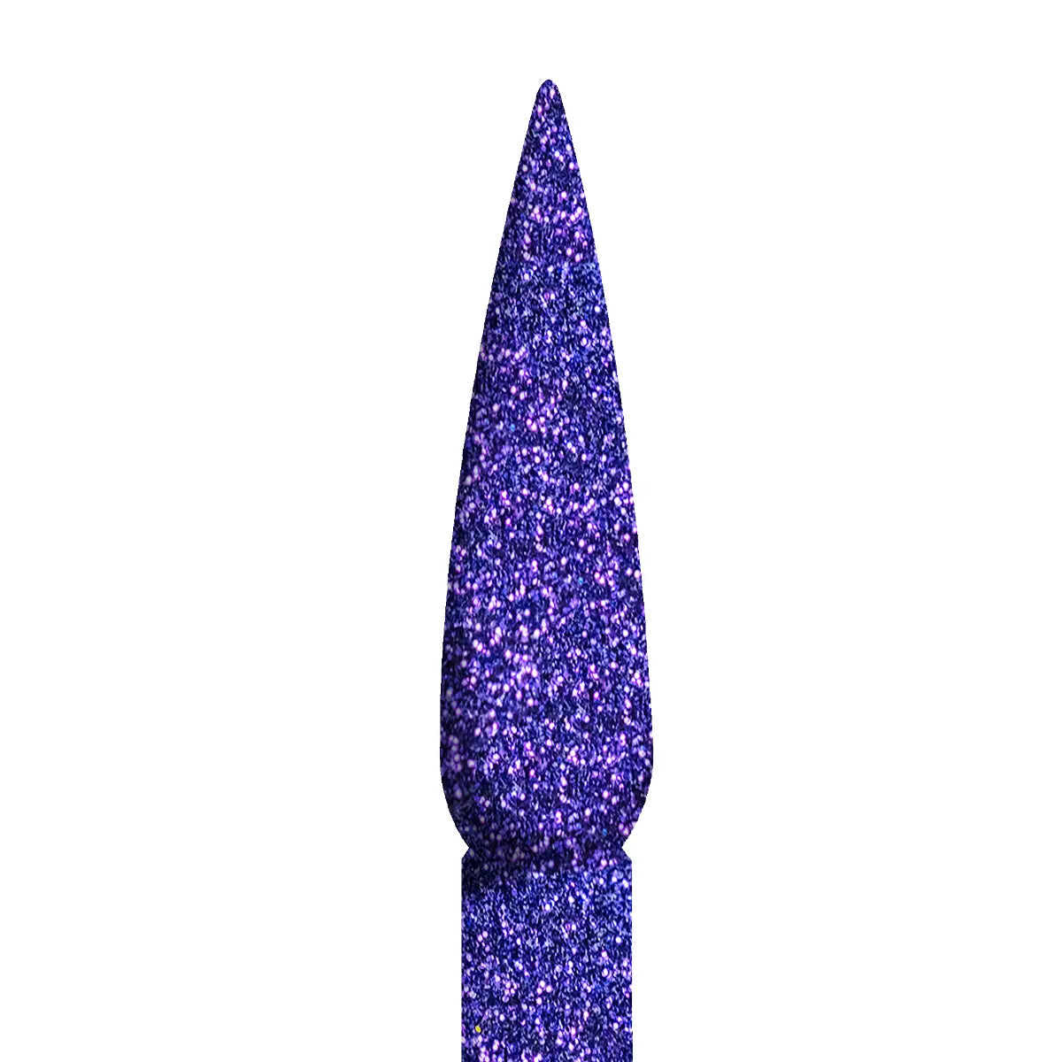 French Glitter Nail Art - Dark Purple Colors - GF12