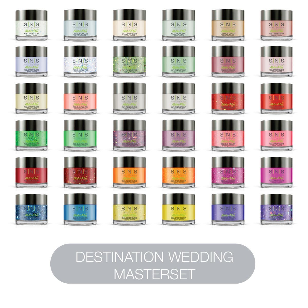 SNS Destination Wedding Collection - 36 Colors: DW01 - DW36