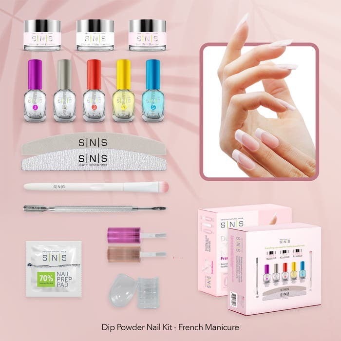 SNS Dip Powder Nail Kit - French Manicure (DIY)