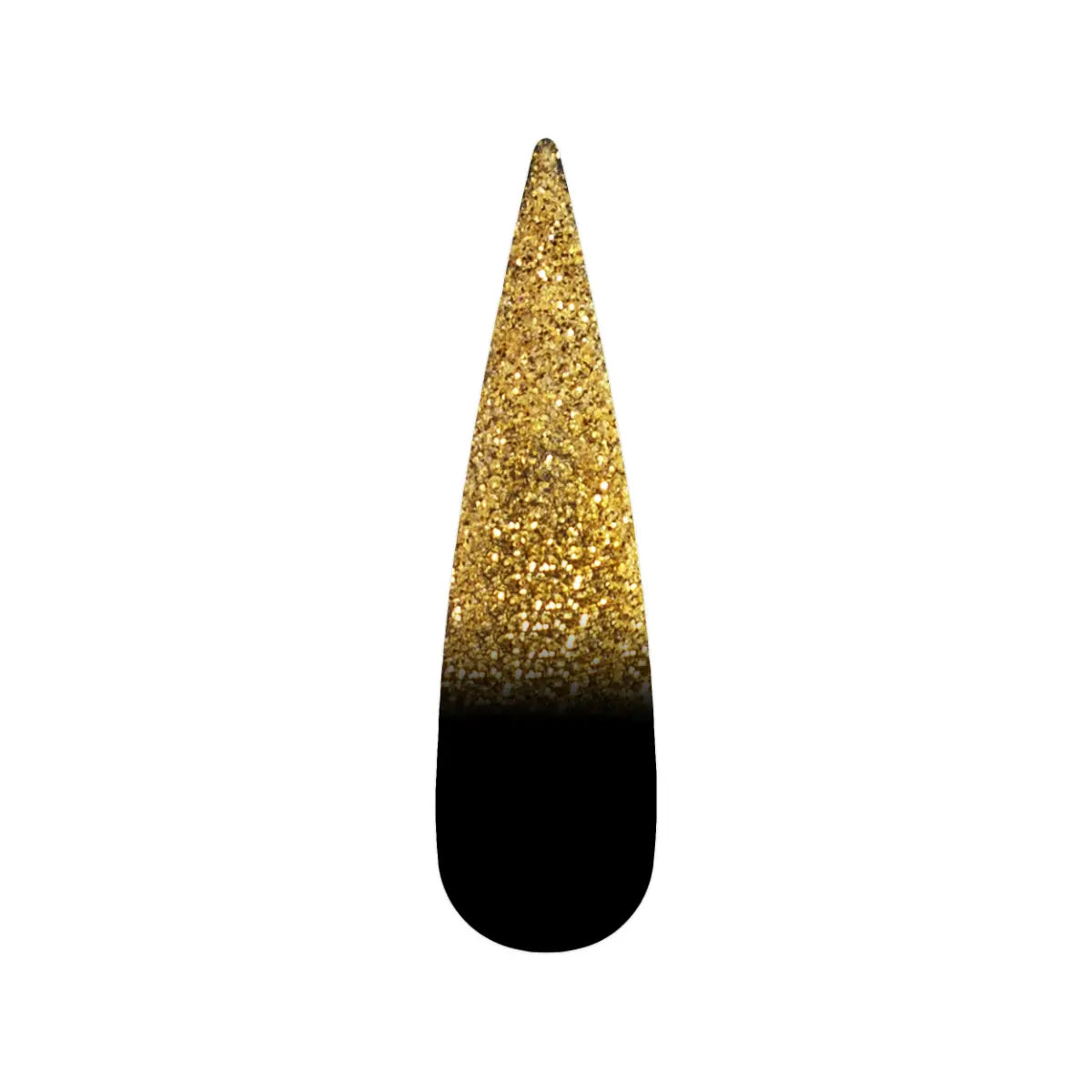 French Glitter Nail Art - Gold Colors - GF11