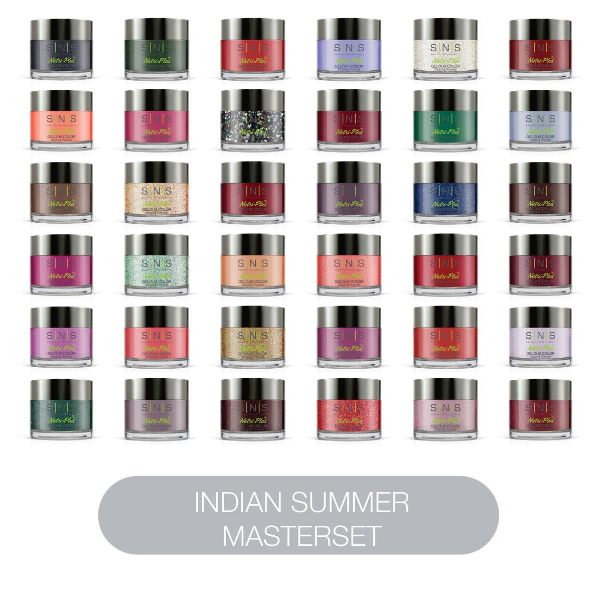 SNS Indian Summer Collection - 36 Colors: IS01 - IS36
