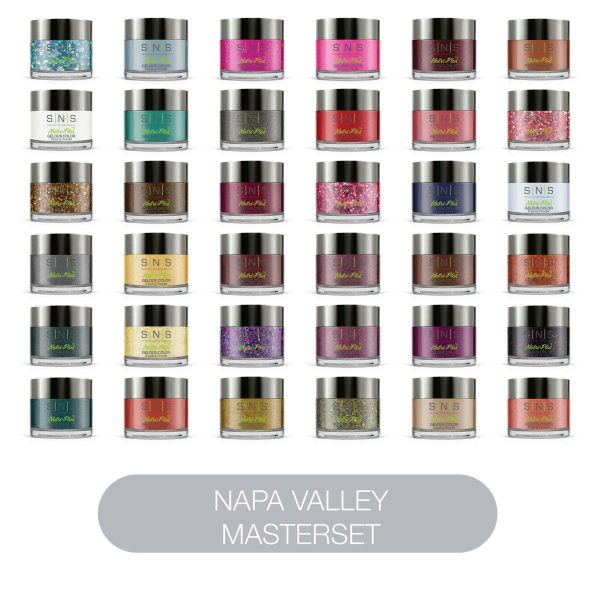 SNS Napa Valley Collection - Bundle 36 Colors: NV01 - NV36 – SNS Nails