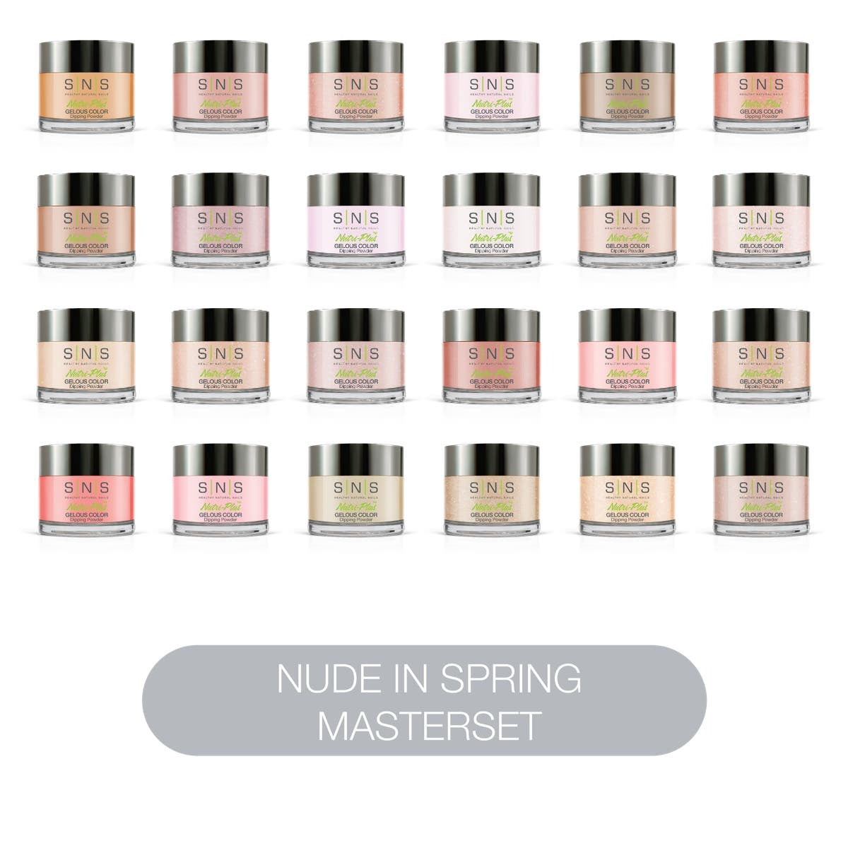 SNS Nude In Spring Collection - 24 Colors: NIS01 - NIS24