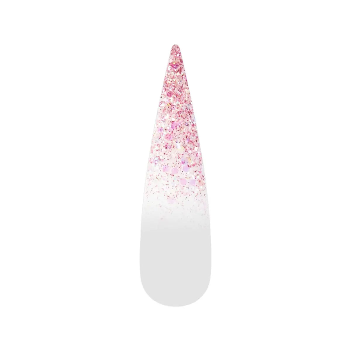 Ombre Glitter Nail Art - Pink Colors - GO06