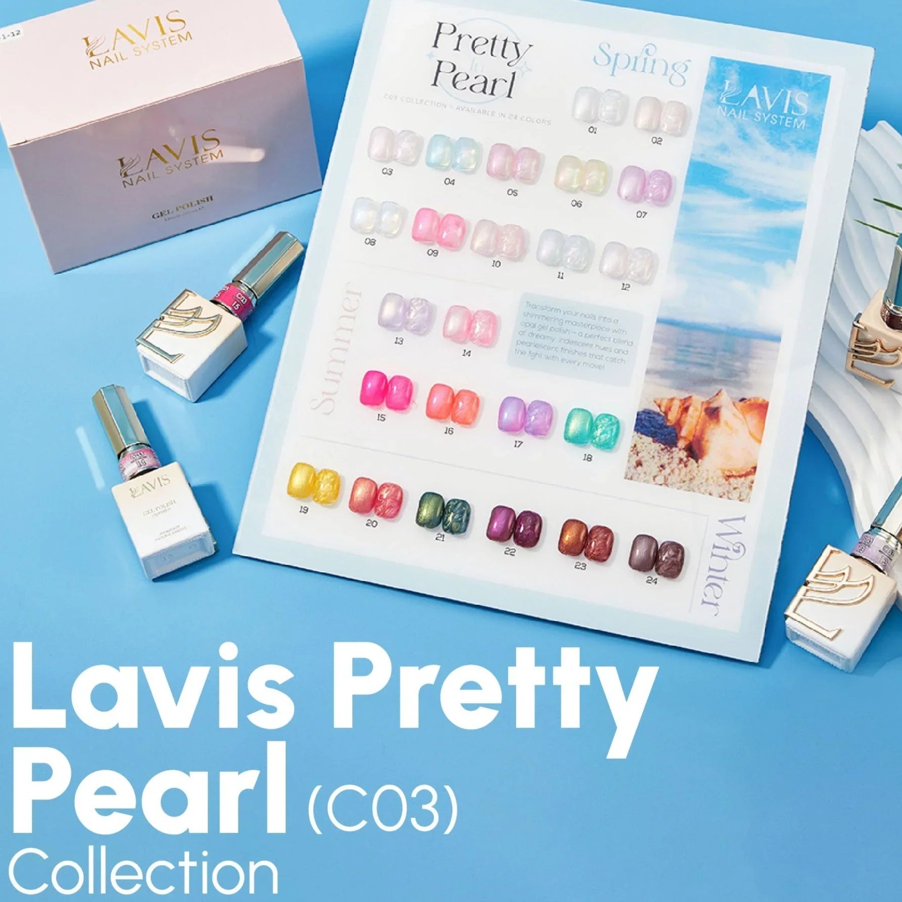 LAVIS C03 Pretty in Pearl Collection