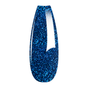 French Glitter Nail Art - Blue Colors - GF01