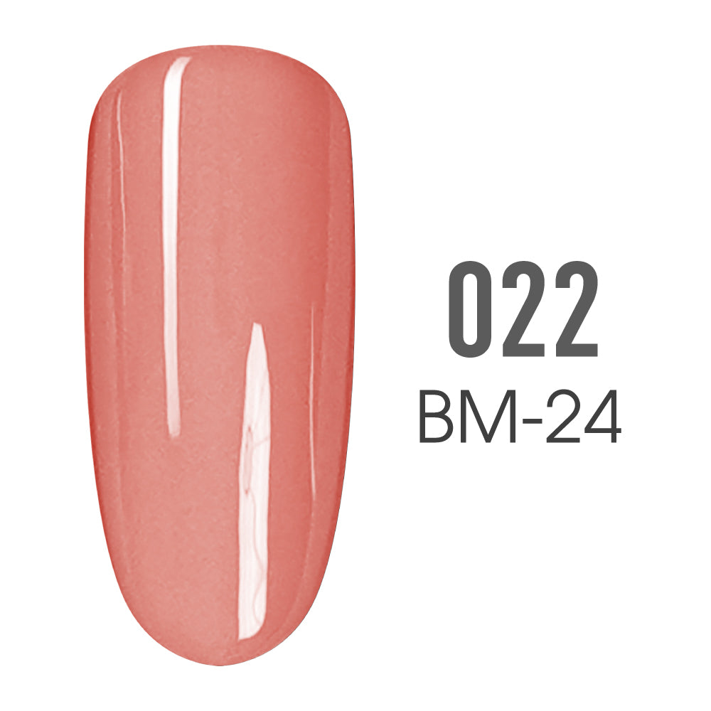 SNS Pro Gel Nail Polish Duo - 022 BM-24 - RARE ORCHID - Burgundy Collection