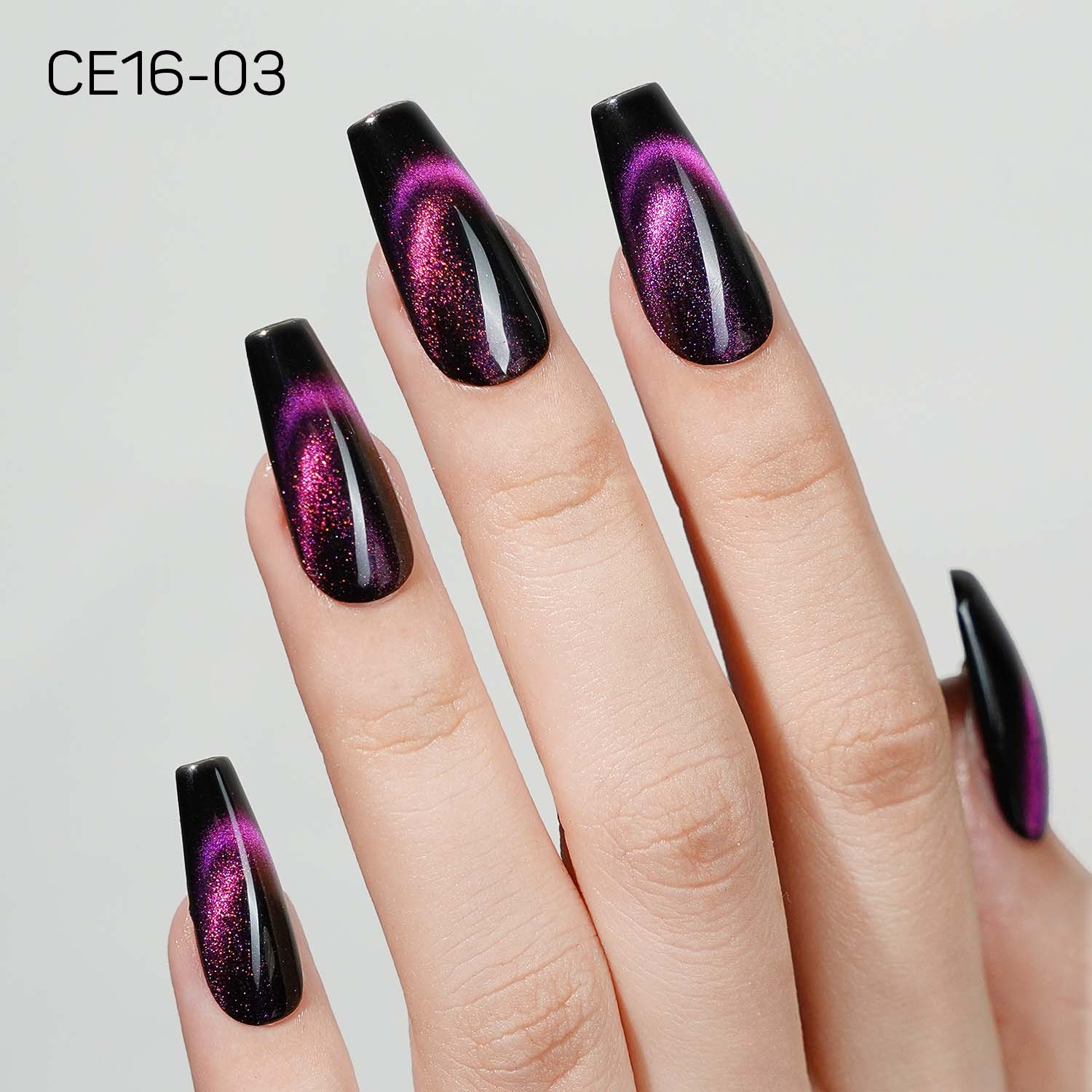 LAVIS Cat Eyes CE16 - Gel Polish 0.5 oz - Double Vision Collection