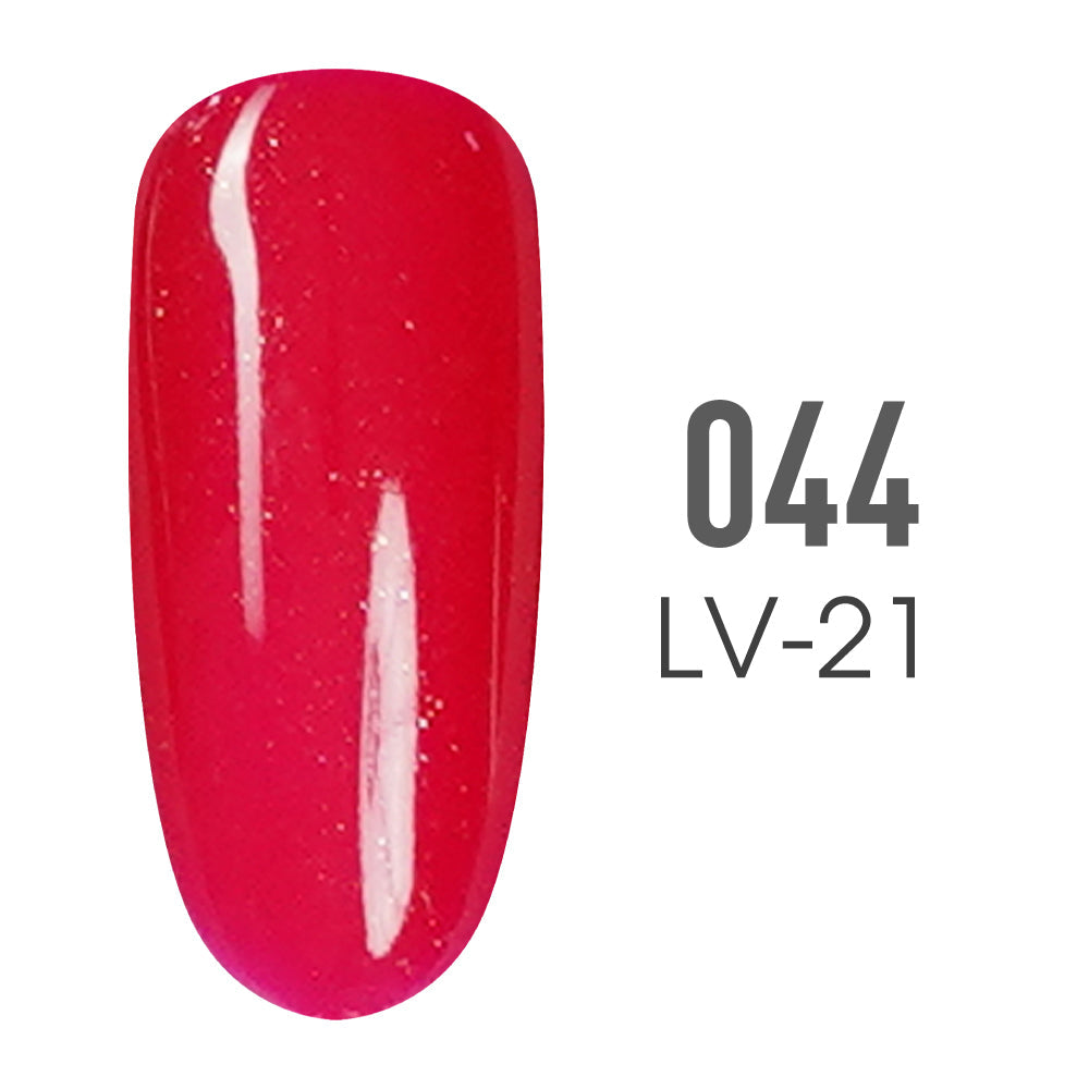 SNS Pro Gel Nail Polish Duo - 044 LV-21 - CADEAU - Burgundy Collection
