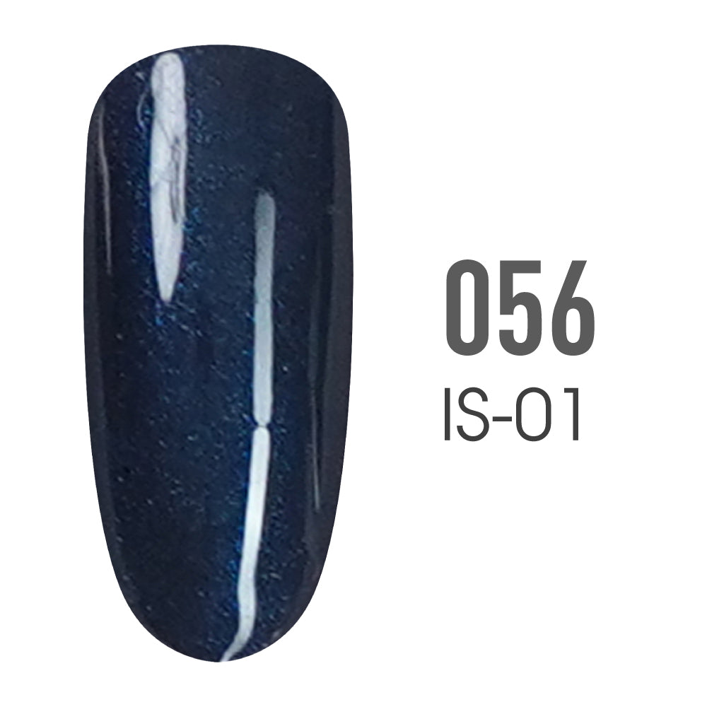 SNS Pro Gel Nail Polish Duo - 056 IS-01 - BELUGA - Burgundy Collection