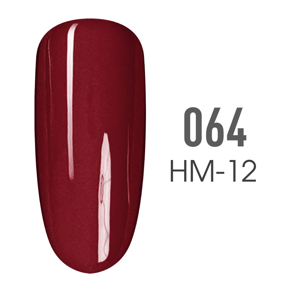 SNS Pro Gel Nail Polish Duo - 064 HM-12 - BALSAMIC BEETS - Burgundy Collection