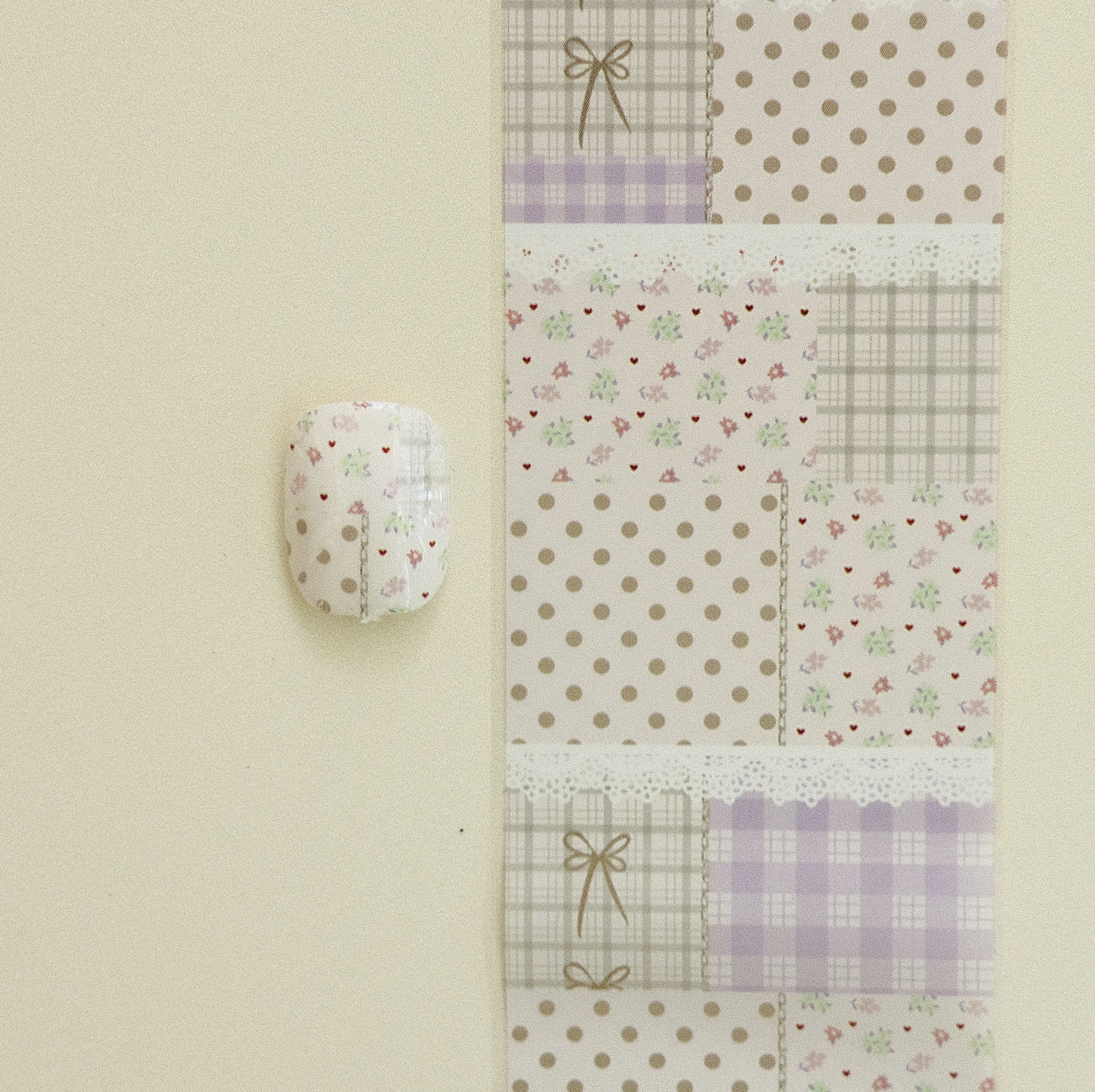 Nail Foil - Spring Flower & Pattern M364