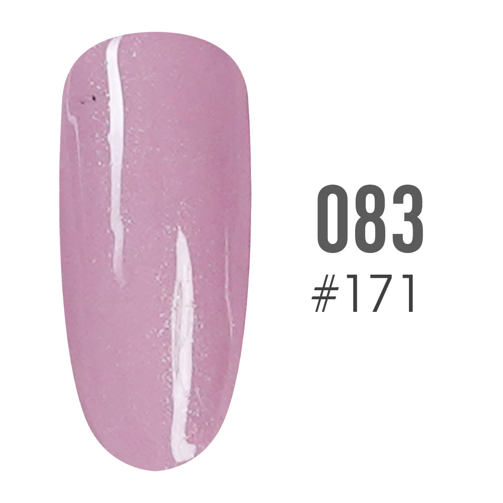 SNS Pro Gel Nail Polish Duo - 083 #171 - FRENCH KISS - Burgundy Collection