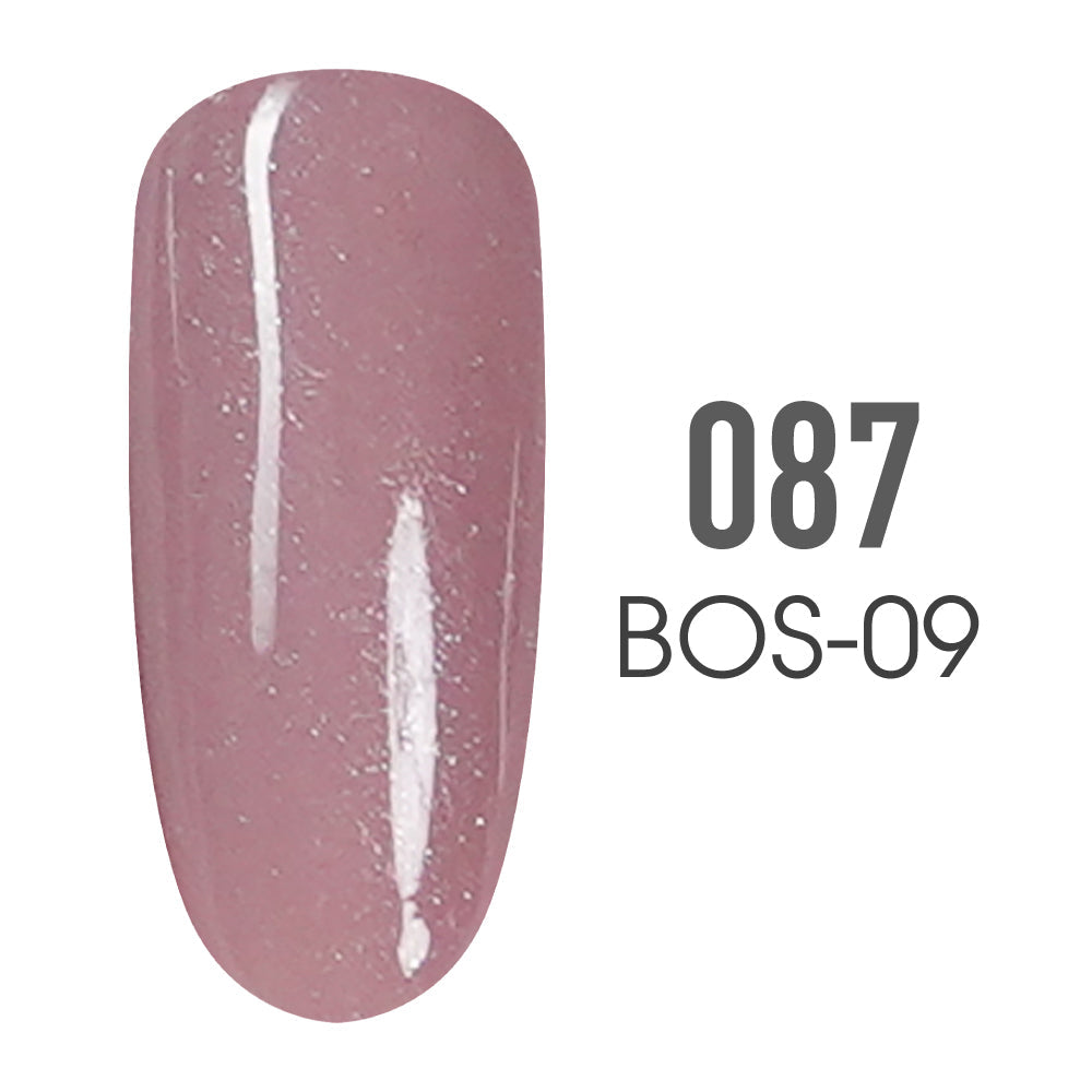SNS Pro Gel Nail Polish Duo - 087 BOS09 - LAVENDER FIELD - Burgundy Collection