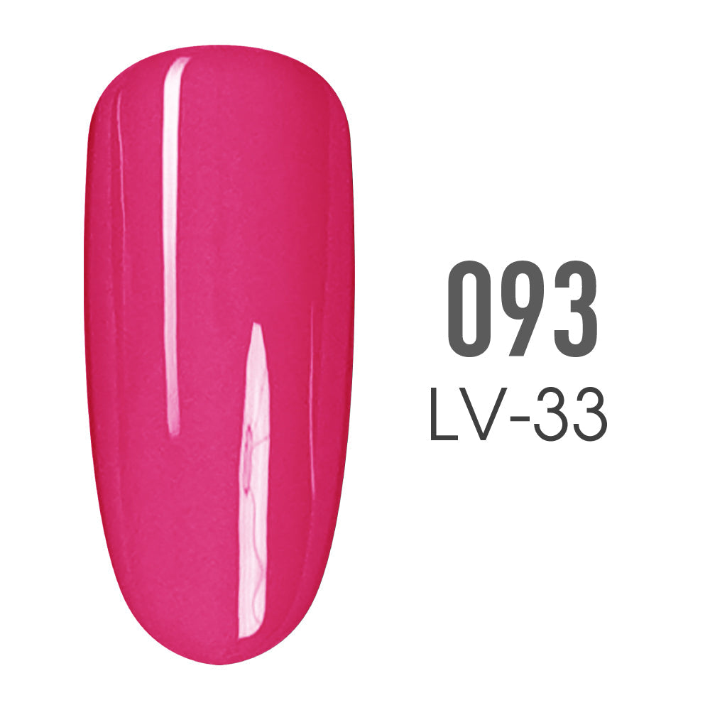 SNS Pro Gel Nail Polish Duo - 093 LV33 - LA VIE EST BELLE - Burgundy Collection