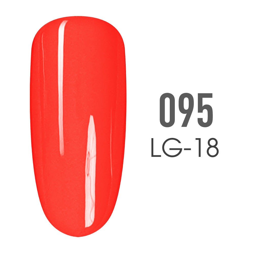 SNS Pro Gel Nail Polish Duo - 095 LG18 - SHY TRIPLEFIN - Burgundy Collection
