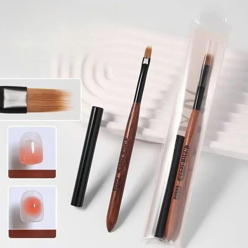 Premium Bamboo Nail Art Gradient Smudge Brush