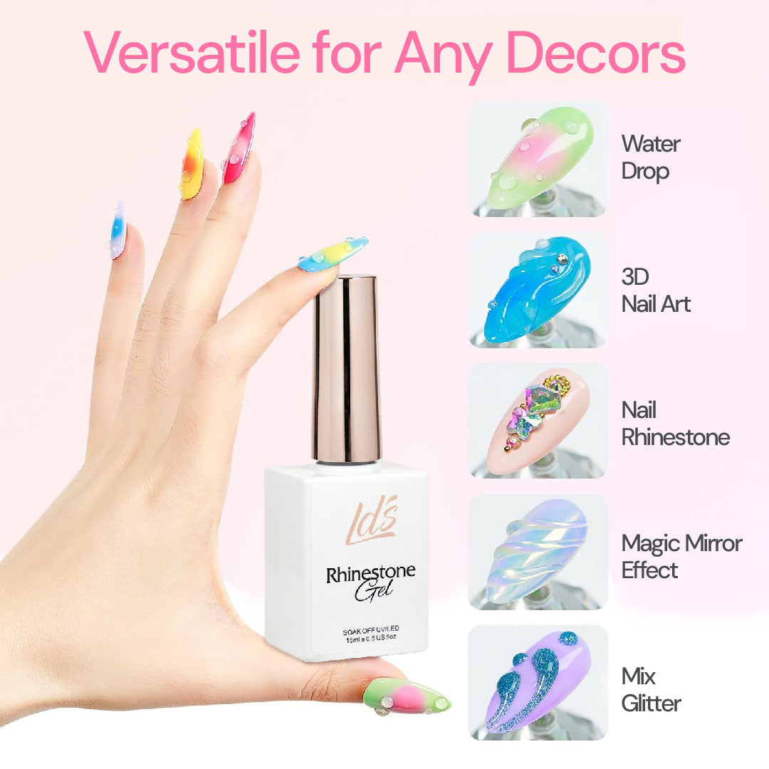 LDS Rhinestone Gel - Modeling Gel - Sculpting Gel