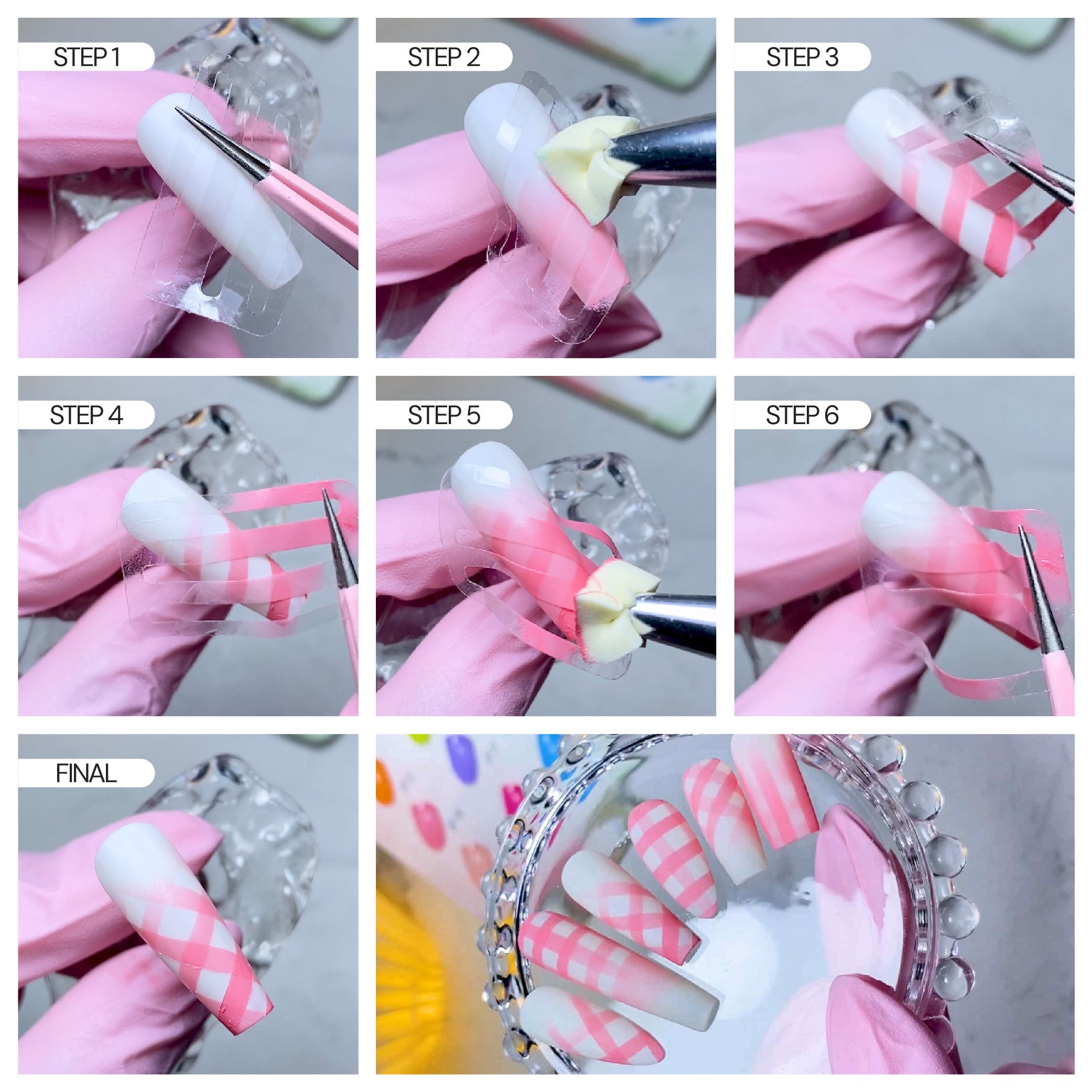 Nail Sticker Stencils