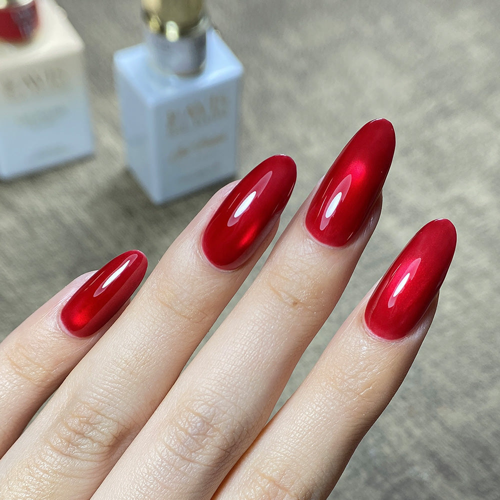 Lavis C02-10 Scarlet Bloom gel polish, photo 13 of 13