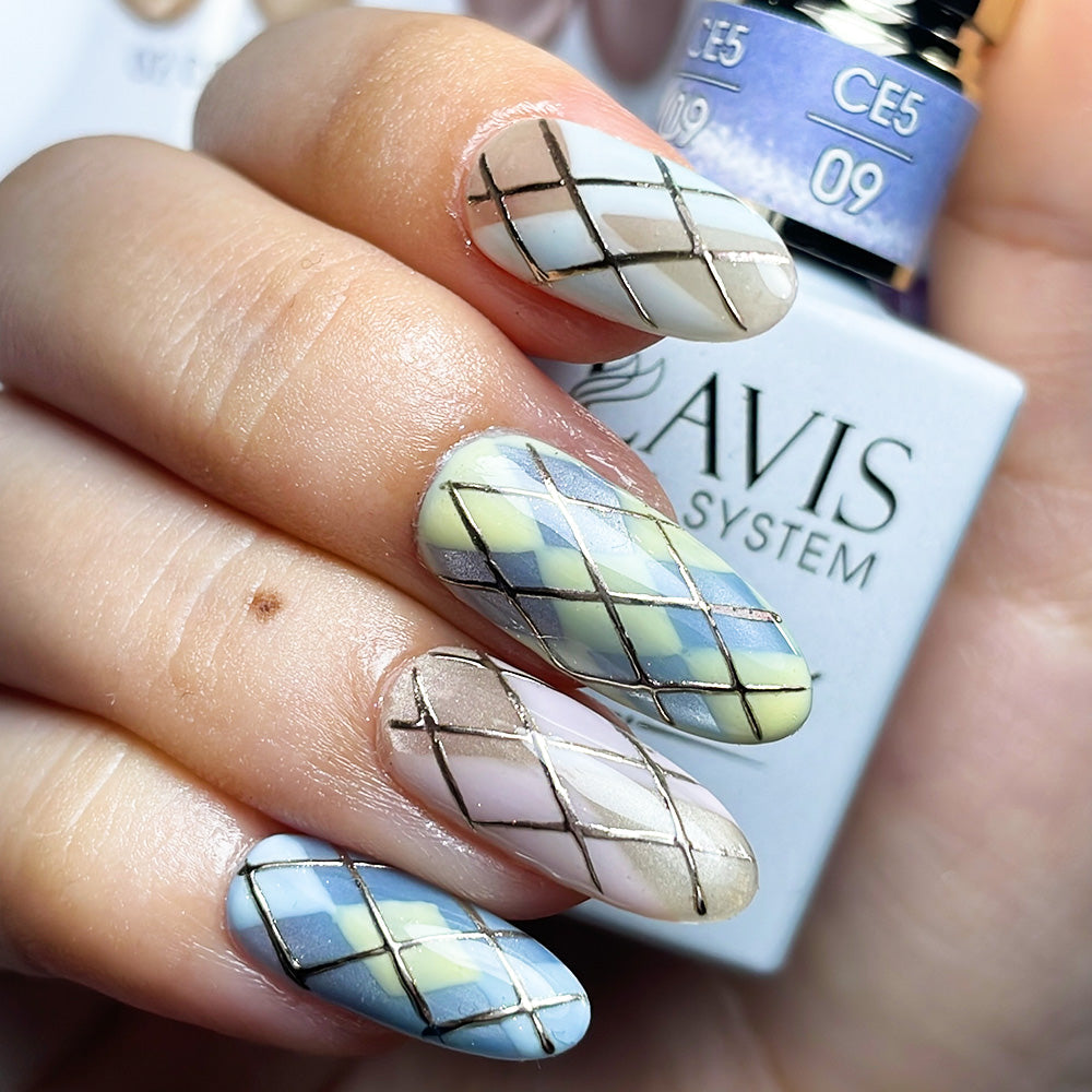 Lavis CE5-09 A Breath Of Spring cat eye gel polish, photo 3 of 3