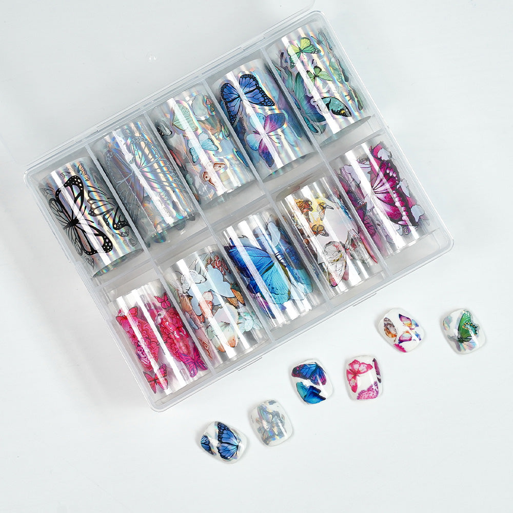 Butterfly Nail Foils