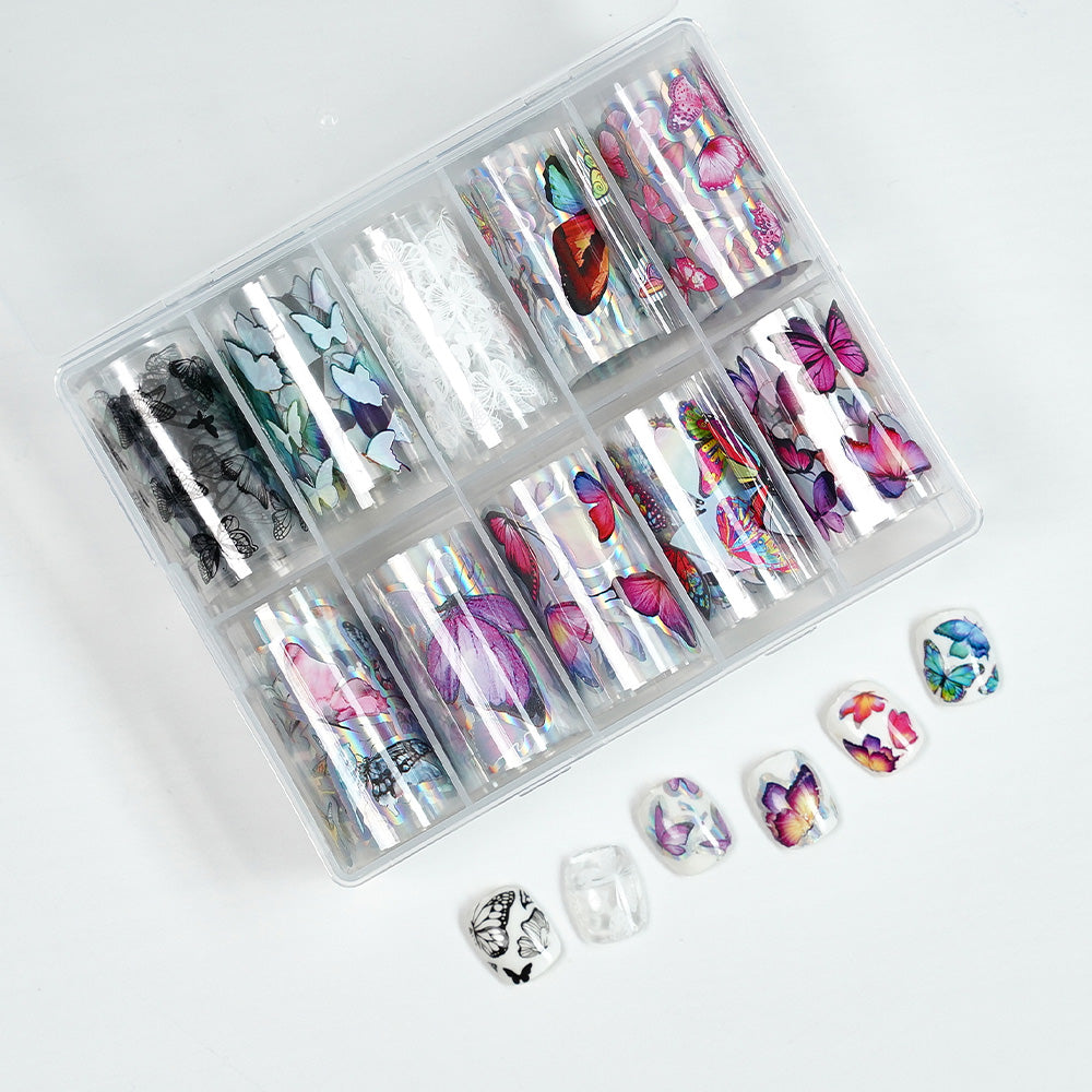 Butterfly Nail Foils