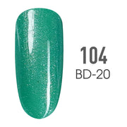 SNS Pro Gel Nail Polish Duo - 104 BD20 - SASSY LINGERIE - Burgundy Collection