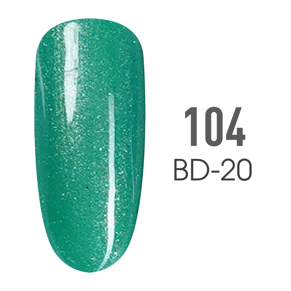SNS Pro Gel Nail Polish Duo - 104 BD20 - SASSY LINGERIE - Burgundy Collection
